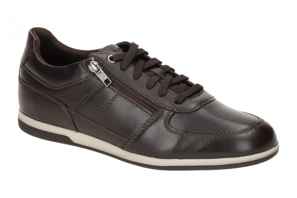 Geox RENAN Schuhe - sportliche Halbschuhe für Herren in dunkel-braun - U454GB 00085 C6009