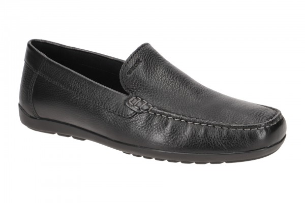 Geox TIVOLI Schuhe - elegante Slipper für Herren in schwarz - U15BPB 00047 C9999