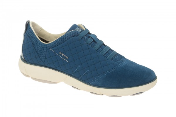 Geox Respira Nebula A Sneakers in blau weiß Damenschuhe