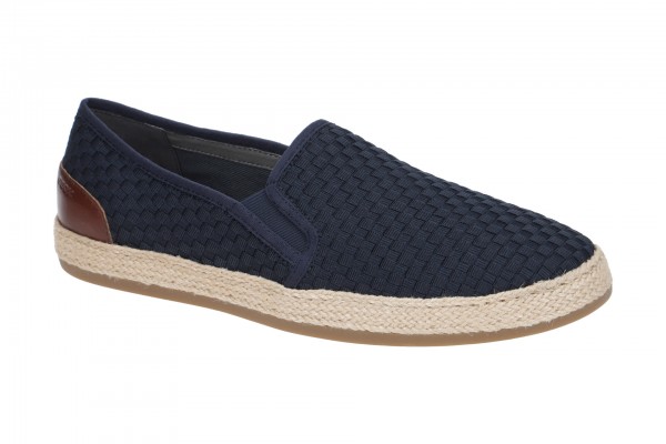 Geox PANTELLERIA Schuhe - komfortable Herrenslipper in blau - U25DWA 000ZI C4002