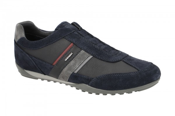 Geox WELLS Schuhe - sportliche Slipper für Herren in blau - U82T5A 022ME CF47J