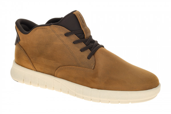 Geox FLEXTRIDE PLUS Schuhe - Mid Cut Sneakers für Herren in hell-braun - U56MAB 000FF C6002