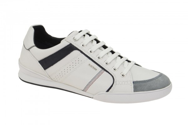 Geox Respira Kristof A Sneakers in weiß Herren Halbschuhe