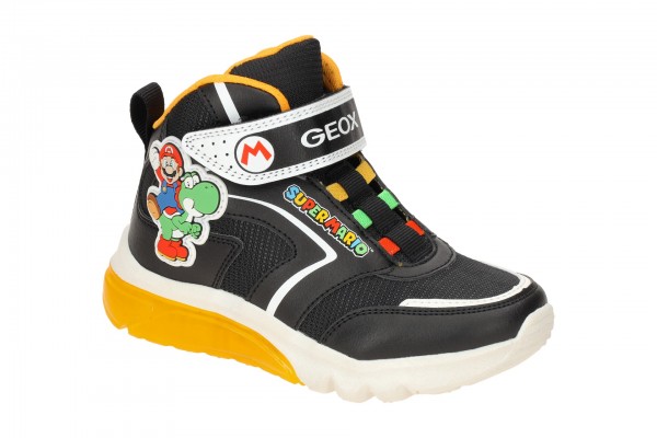 Geox CIBERDRON F Schuhe - Kinderschuhe Jungen in schwarz - J46LBJ 054FU C0054