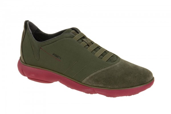 Geox Respira Nebula F Schuhe in military dunkelgrün Sneakers