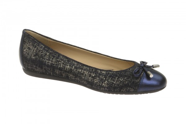 Geox Respira Lola A Slipper in blau metallic Ballerinas