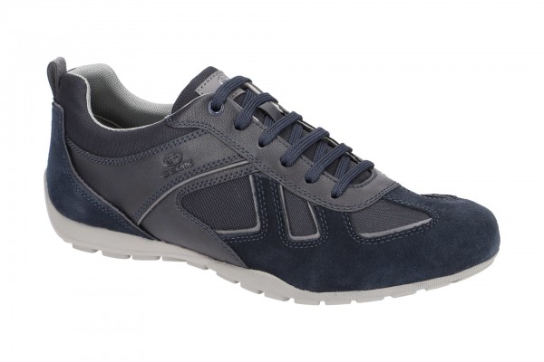 Geox RAVEX Schuhe - sportliche Halbschuhe für Herren in dunkel-blau - U923FD 022BC C4002