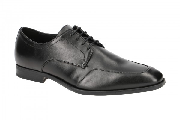 Geox NEW LIFE Schuhe - Businessschuhe mit Schnürung für Herren in schwarz - U94P4A 00043 C9999