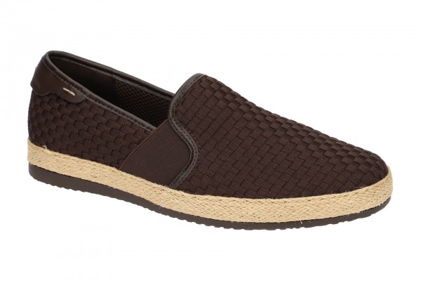 Geox COPACABANA Schuhe - sportliche Slipper für Herren in dunkel-braun - U82B7B 000ZI C0013