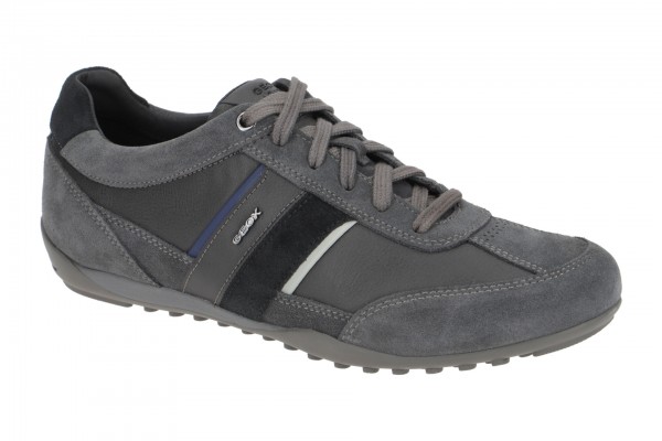 Geox WELLS Schuhe - sportliche Halbschuhe für Herren in dunkel-grau - U52T5C 022ME C9004