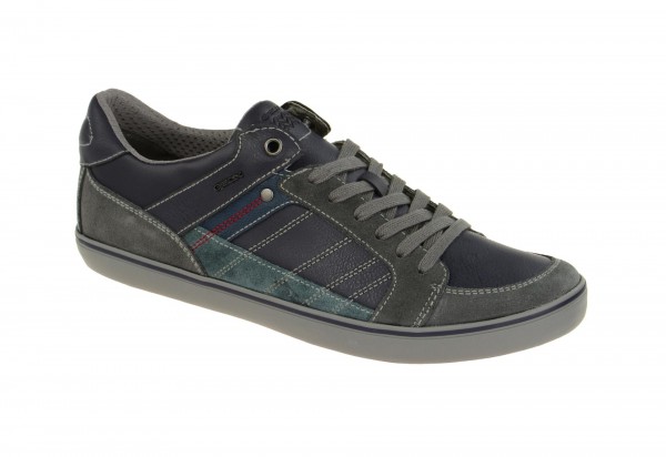 Geox Respira Box D Sneakers in grau dunkelblau Herren