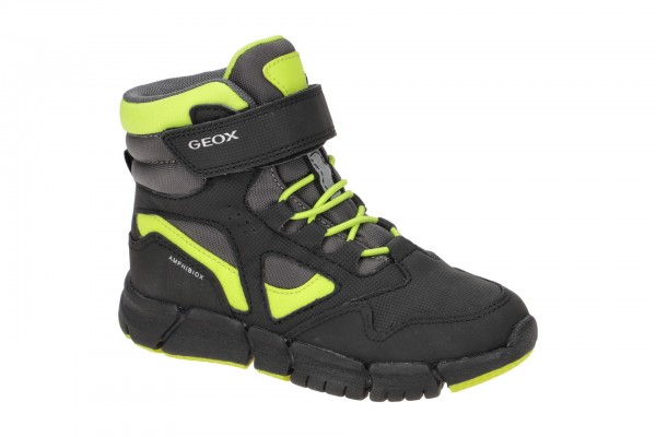 Geox FLEXYPER BOY ABX Schuhe - Kinderschuhe Jungen in schwarz - J369XB 0CEFU C0802