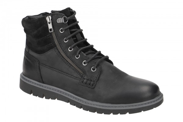 Geox GHIACCIAIO Schuhe - Stiefelette für Herren in schwarz - U16DGB 00046 C9999