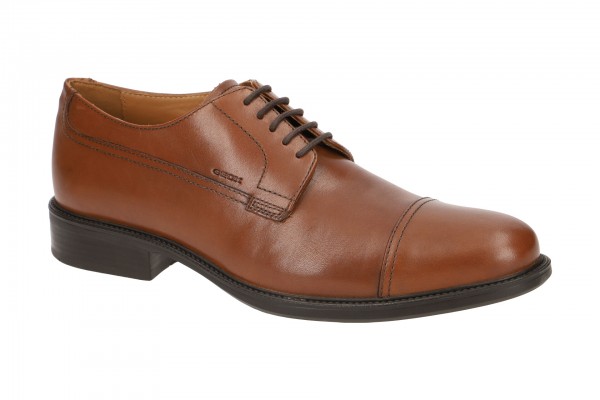 Geox CARNABY Schuhe - elegante Halbschuhe und Schnürschuhe für Herren in hell-braun - U64W1G 00043 C