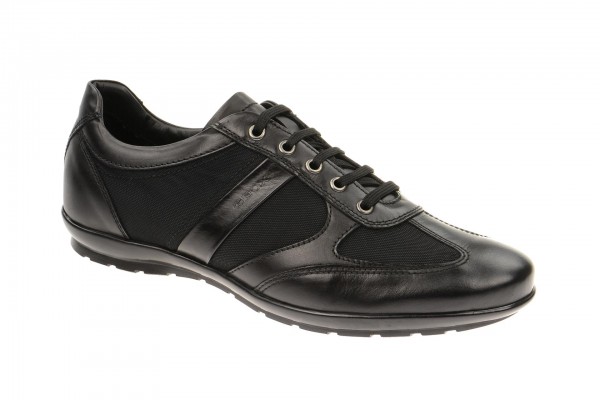 Geox Respira Symbol C Herren Halbschuhe in schwarz