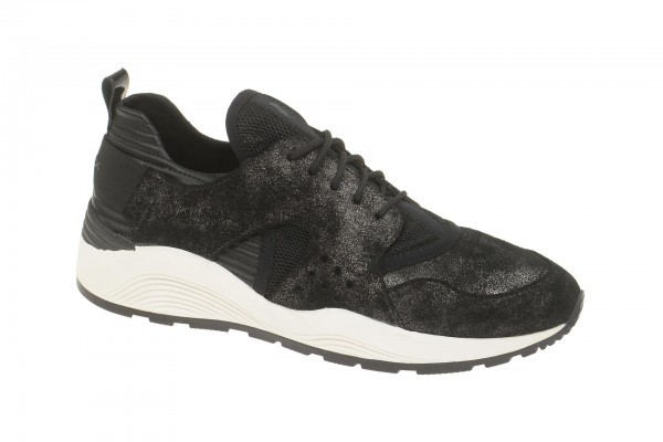 Geox Respira Omaya A Sneakers in schwarz grau Damenschuhe