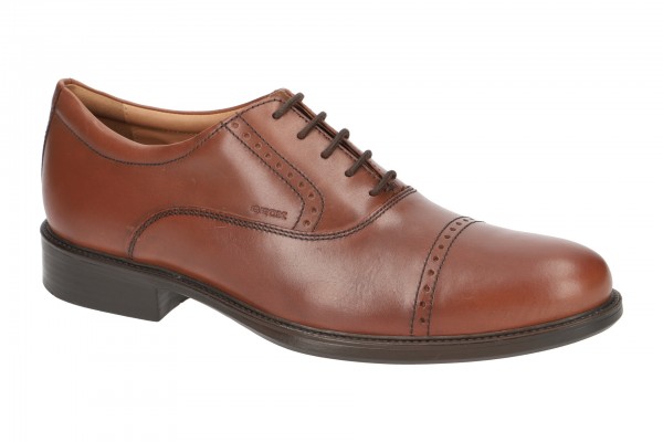 Geox CARNABY Schuhe - elegante Halbschuhe und Schnürschuhe für Herren in hell-braun - U92W1A 00043 C