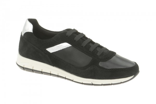 Geox Respira Contact Sneakers in schwarz Damenschuhe