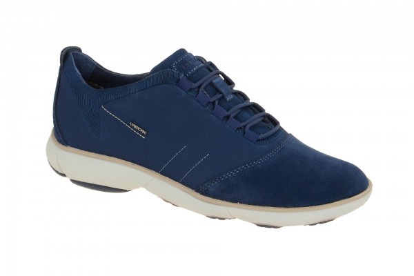 Geox Respira Nebula C Herren Halbschuhe in blau Sneakers