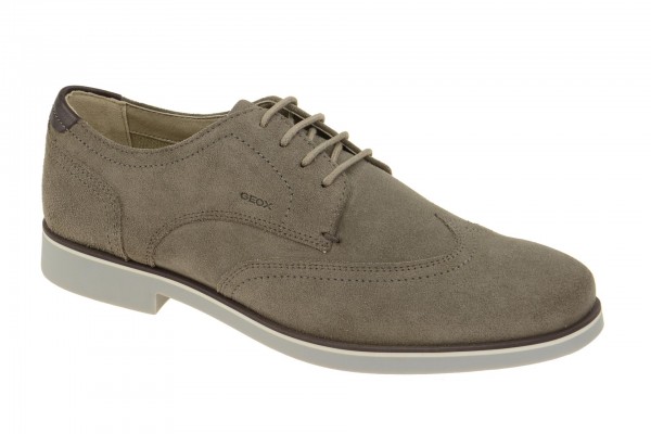 Geox Respira Danio A Business Herren Halbschuhe in taupe