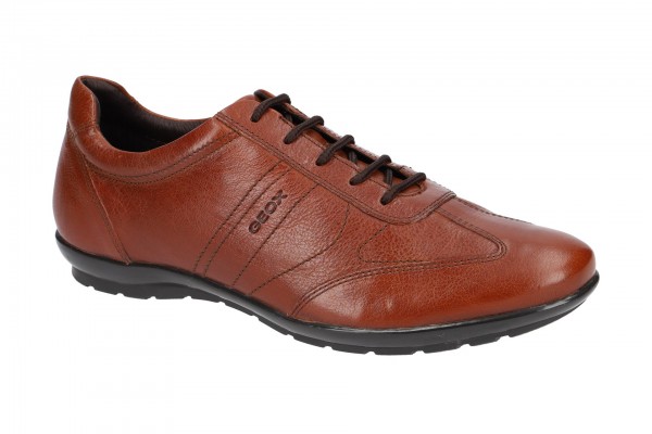 Geox SYMBOL Schuhe - elegante Halbschuhe und Schnürschuhe für Herren in hell-braun - U74A5B 0001J C6