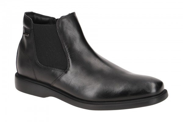 Geox Respira Brayden ABX Schlupf Stiefelette in schwarz - Amphibiox