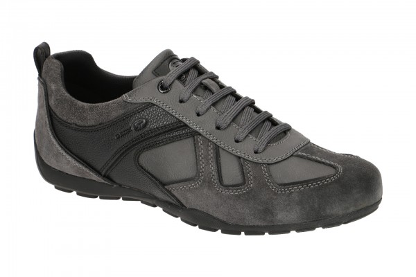 Geox RAVEX Schuhe - sportliche Halbschuhe für Herren in dunkel-grau - U923FD 022BU C9211