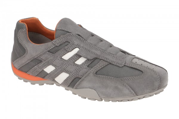 Geox SNAKE Schuhe - sportliche Slipper für Herren in hell-grau - U4207L 02214 C1L9A