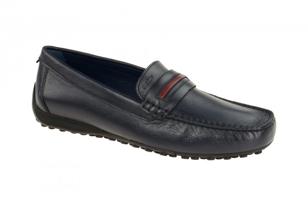 Geox Respira Snake Moc A Slipper in dunkelblau 2FIT