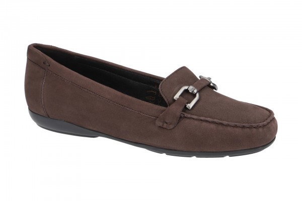 Geox ANNYTAH MOC Schuhe - Slipper für Damen in dunkel-braun - D84BMA 00032 C6024