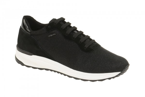Geox Respira Airell B Sneakers in schwarz weiß Damenschuhe