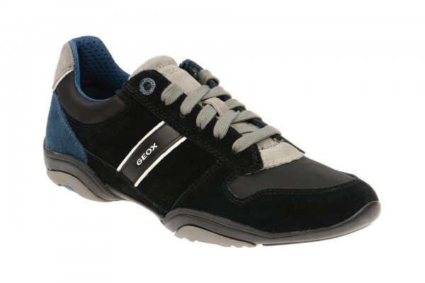 Geox Respira Arrow A Sneakers in schwarz Damenschuhe