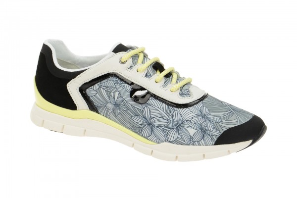 Geox Respira Sukie B Sneakers in grau schwarz Damenschuhe