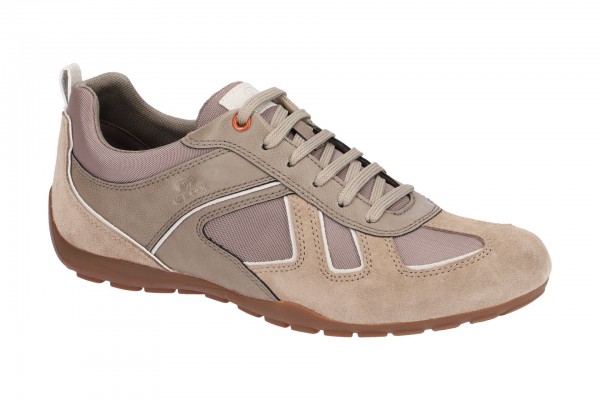 Geox RAVEX Schuhe - sportliche Halbschuhe für Herren in beige - U923FD 022BC C5004