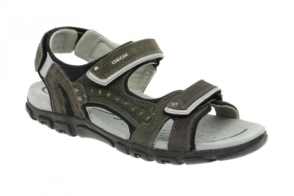 Geox Respira S.Strada Sandaletten in dunkelgrau Herrensandale