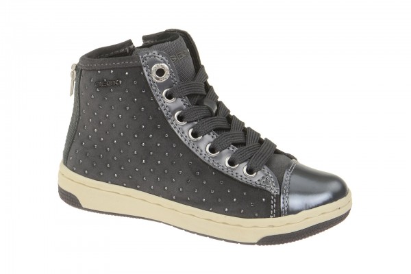 Geox Respira Kinder Stiefel Creamy in grau Girl Boots