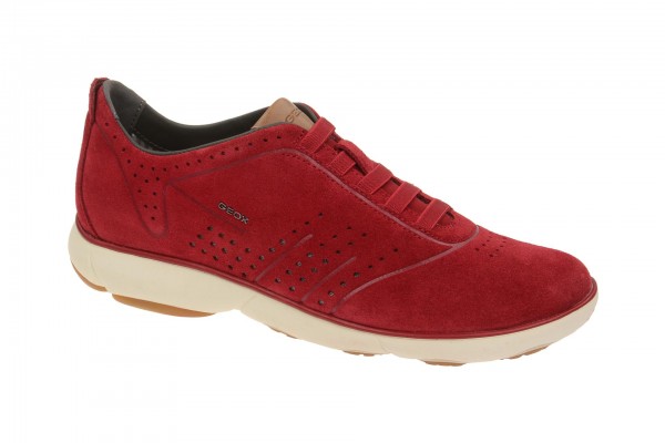 Geox Respira Nebula C Sneakers in rot Herrenschuhe