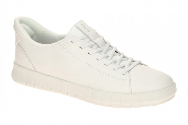 Geox FLEXTRIDE PLUS Schuhe - sportliche Slipper für Herren in weiß - U56MAA 0009B C1000