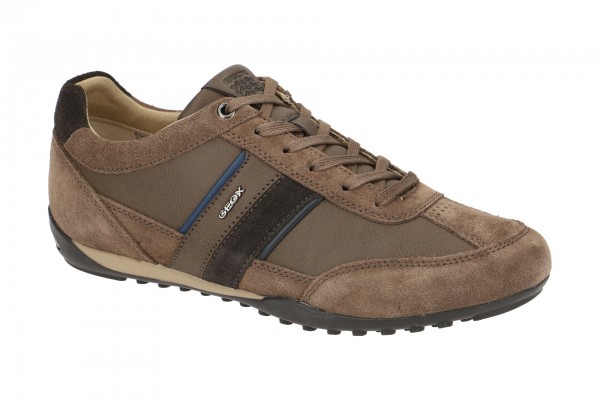 Geox WELLS Schuhe - sportliche Halbschuhe für Herren in braun - U52T5C 022ME C6005