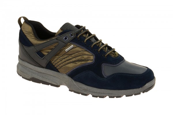 Geox Respira Geghy ABX Sneaker in dunkelblau Amphibiox