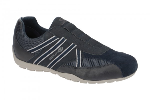 Geox RAVEX Schuhe - sportliche Slipper für Herren in dunkel-blau - U923FC 0AU14 C4002