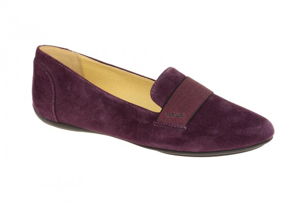 Geox Respira Charlene J Schuhe in violett lila Damen Slipper