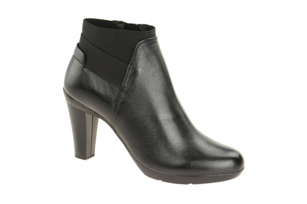 Geox Respira Inspiration Stiefeletten in schwarz High-Heels