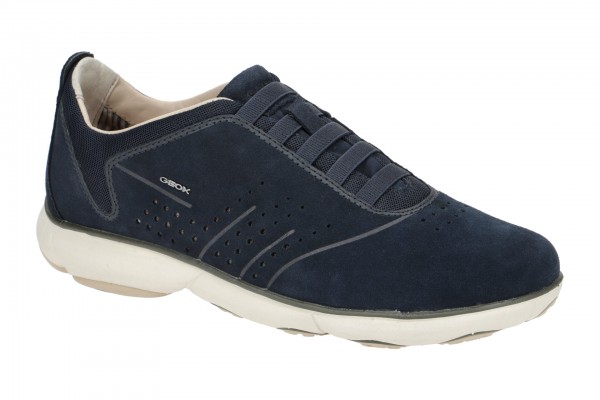 Geox NEBULA Schuhe - komfortable Herrenslipper in blau - U72D7A 00022 C4064