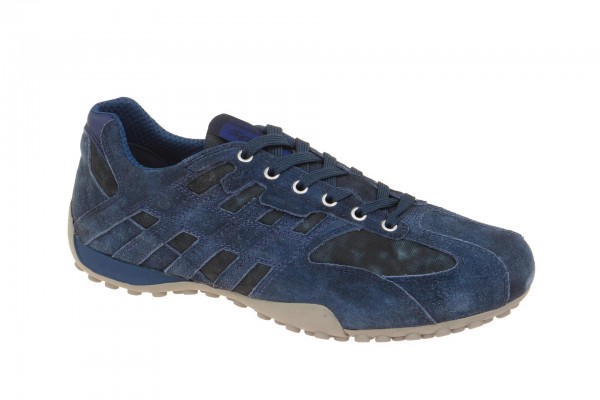 Geox Respira Snake H Sneakers in blau Herren Schnürschuhe