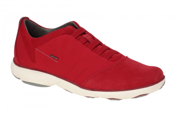 Geox NEBULA Schuhe - komfortable Herrenslipper in rot - U52D7B 01122 C7015