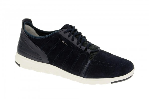 Geox Respira Xunday A Sneakers in dunkelblau Herrenschuhe