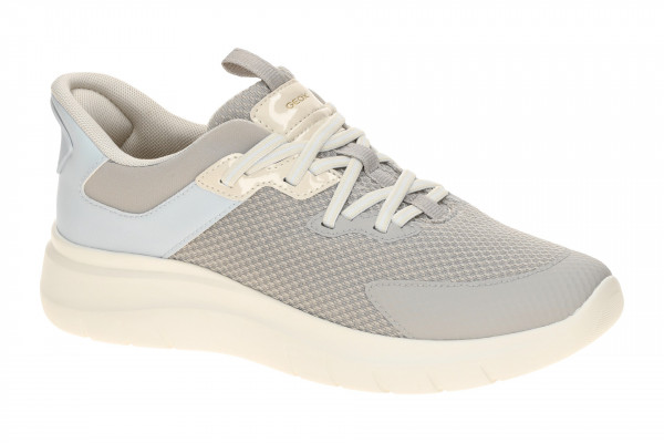 Geox PLUMMERY PLUS Schuhe - sportliche Slipper für Damen in grau - D670JB 01402 C5Y0B