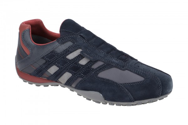 Geox SNAKE Schuhe - sportliche Slipper für Herren in dunkel-blau - U4207L 0PT22 C4002