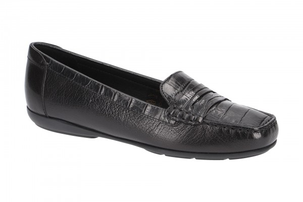 Geox ANNYTAH MOC Schuhe - Slipper für Damen in schwarz - D84BMC 06Y81 C9999